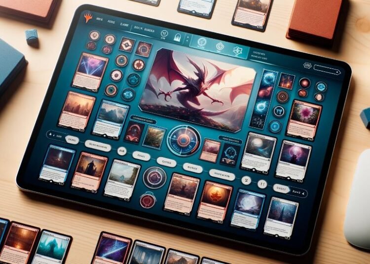 SIGN IN MOXFIELD MTG DECK BUILDER visual data 4