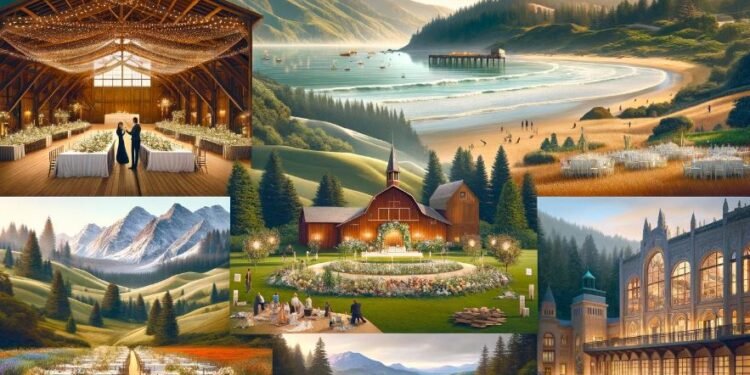 Discovering Love's Landscapes Top 20 Stunning Wedding Venues Across the U.S. - Focusing on Wedding Venues Near Me