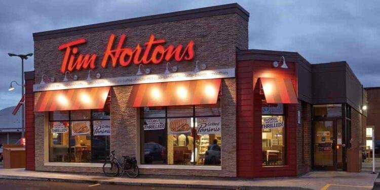 Tim Hortons Menu